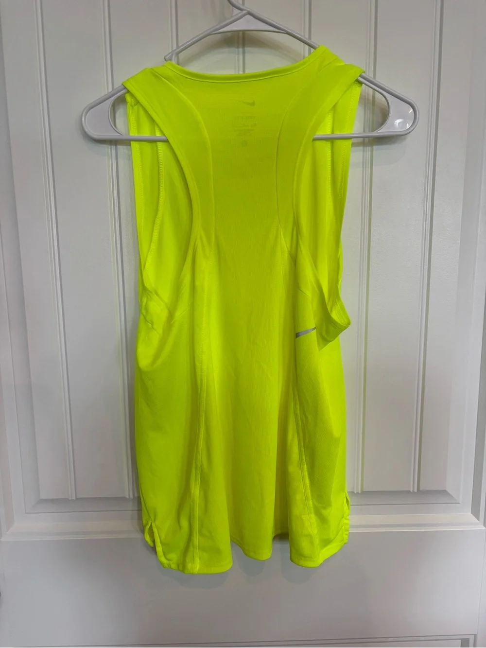 Nike Neon Yellow Sleeveless Dri-FIT Training Tank - Picture 2 of 4